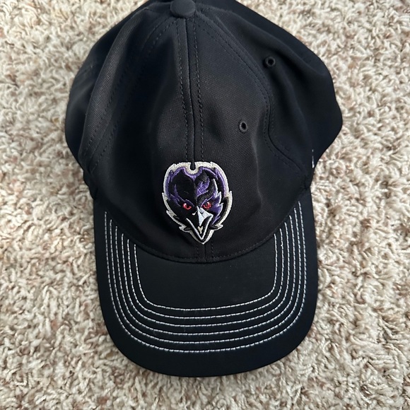 ravens Other - Ravens Embroidered Baseball Hat Black/White Baltimore, Pacific Headwea NWOT